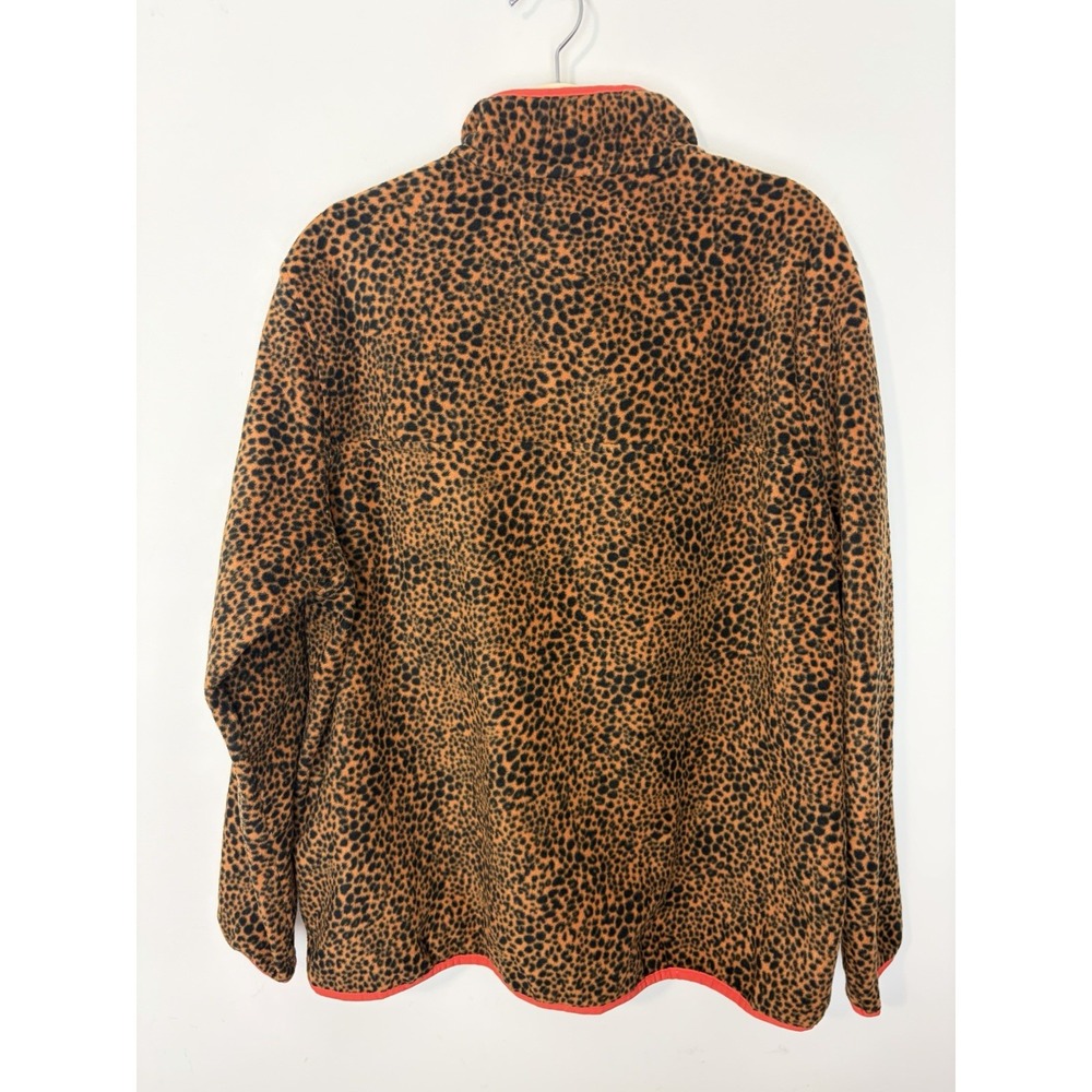 Lands' End Fleece Sweatshirt Quarter Zip Bundle Women's Nautical Animal Print XL - Picture 4 of 14